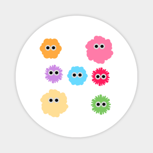 Konpeito Googly Eyed Candy Magnet